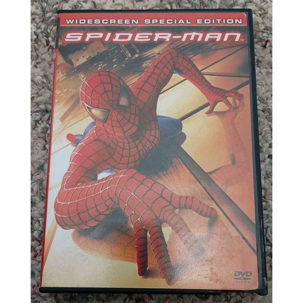 Spider-Man DVD 2002 2-Disc Special Edition Widescreen Marvel Sam Raimi